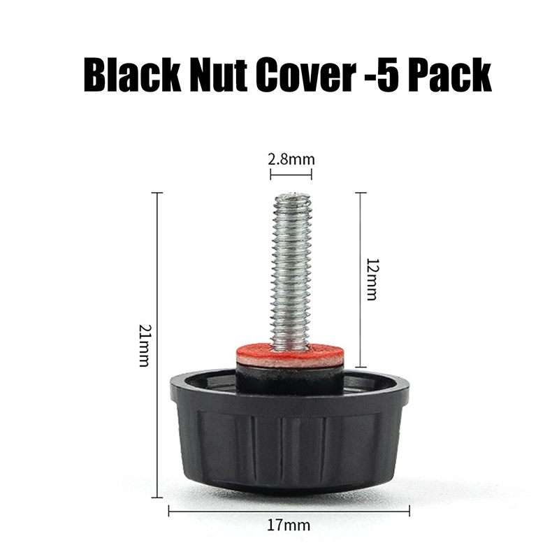 Reel Drag Knob - 5 Stuks Grote Kop Schroeven Universele
