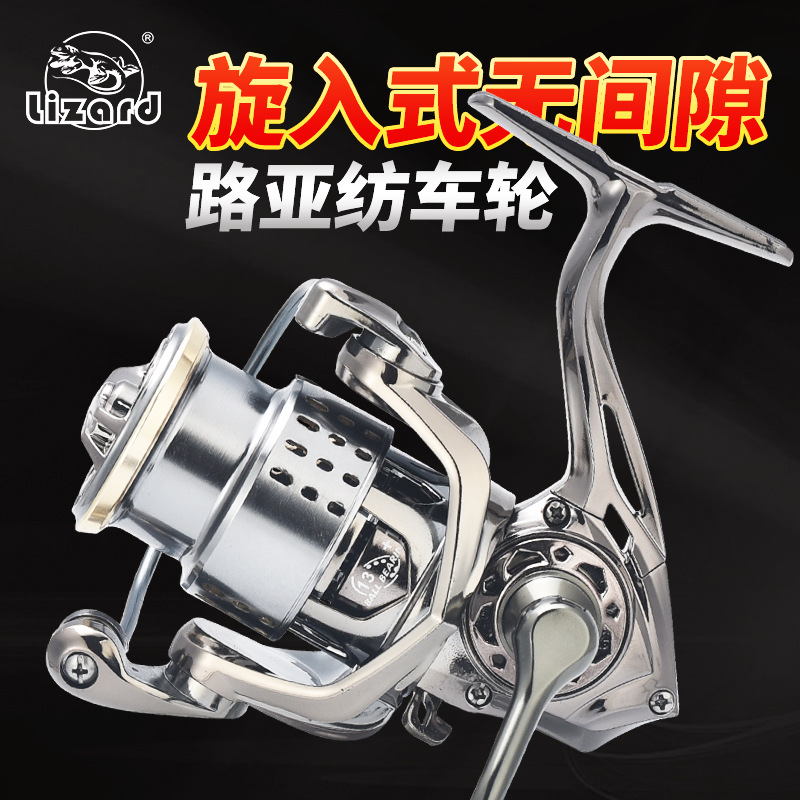 Ice Fishing Reel - Spinning vismolen met ondiepe spoel, lange