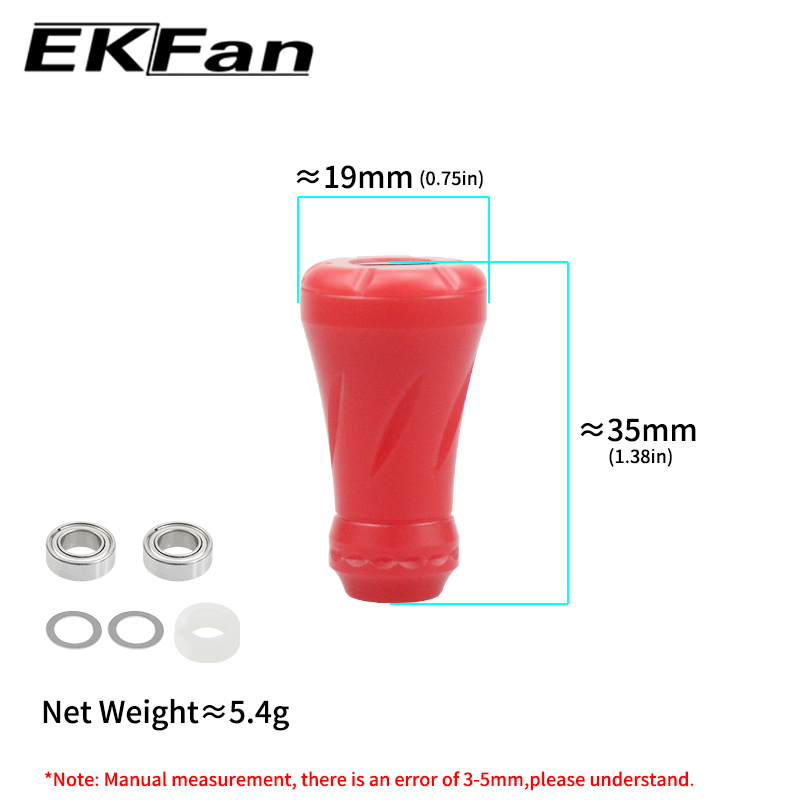 EKFan Reel Knop Ultralight POM - Spinning Reel recensie en prijs