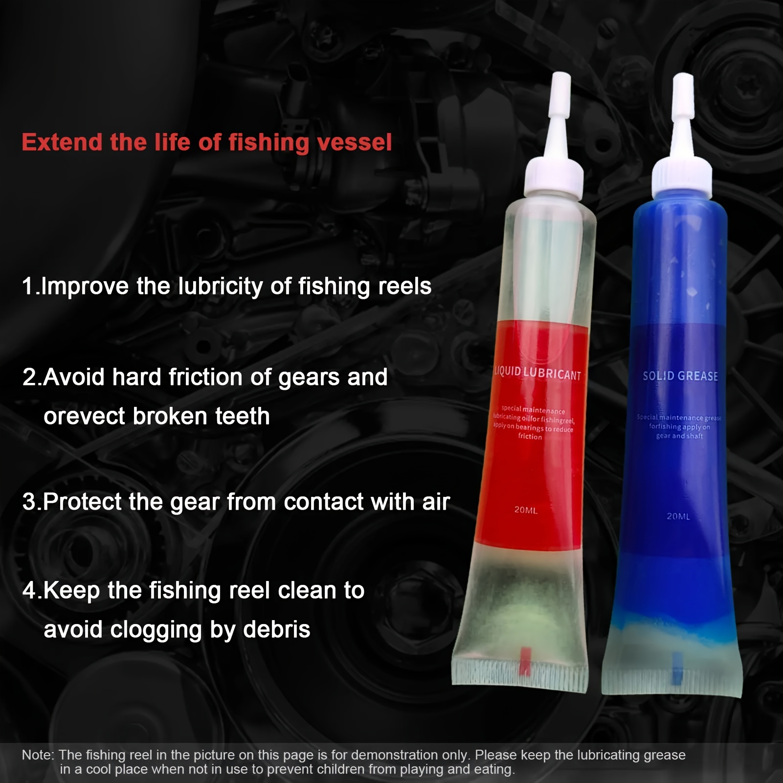4-delige onderhoudsset voor vi - Reel Lubricant recensie en prijs